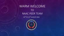 Welcome NAAC